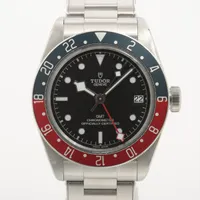 チュードル ヘリテージ ブラックベイ GMT 79830RB SS AT 黒文字盤 Ａランク