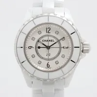 シャネル J12 H2422 SS×CE QZ シェル文字盤