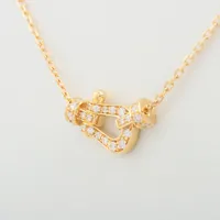 フレッド フォース10 スモール ダイヤ ネックレス 750(YG)