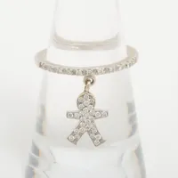 ビービージー ダイヤ リング 750(WG)