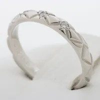 シャネル マトラッセ 3P ダイヤ リング Pt950 47