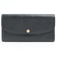 LOUIS VUITTON ルイ・ヴィトン/ポルトフォイユ・エミリー/アンプラント/ノワール/M62369/RFI*/SAランク/75【中古】 LOUIS VUITTON ルイ・ヴィトン/ポルトフォイユ・エミリー/アンプラント