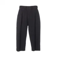 オムプリッセ イッセイミヤケ ポリエステル パンツ 2 グレー