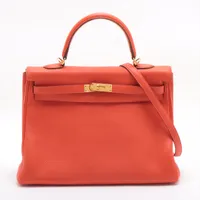 41 美品　HERMES　エルメス　オレンジ　空箱　ケリー35用 エルメス ケリー35の買取実績価格一覧 | 最新価格相場で高く売るなら
