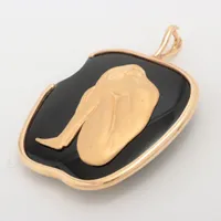 カレライカレラ 色石 ネックレストップ 750(YG)