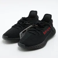 アディダス YEEZY BOOST 350 V2 ニット スニーカー 27cm ブラック Ａランク