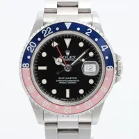 ロレックス GMTマスター 16700 SS AT 黒文字盤