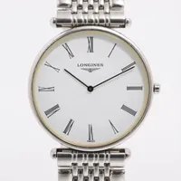 ロンジン グランドクラシック L4.667.4 SS QZ 白文字盤