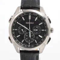 セイコー ブライツ 8B92-0AA0 TI ソーラー 黒文字盤 ABランクの買取
