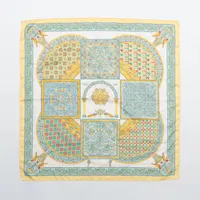 エルメス カレ90 CIELS BYZANTINS ビザンチンの空 シルク スカーフ
