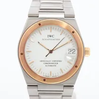 IWC インジュニア SS×YG AT 白文字盤 Ａランク