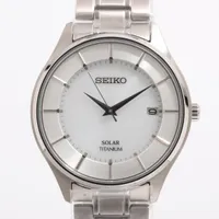 セイコー セレクション SBPX101 TI ソーラー 白文字盤
