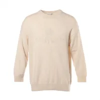 バレンシアガ BB カシミヤ ニット 19年 ベージュ ＡＢランク