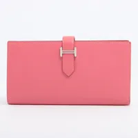 エルメス ベアンスフレ ヴォースイフト ピンク シルバー金具 ＡＢランク