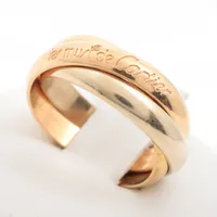 カルティエ トリニティ リング 750(YG×PG×WG) 52