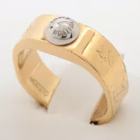 ルイ・ヴィトン バーグナノグラム M00210 GP リング LE1222 S ゴールド×シルバー