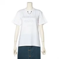 ヴィトン コットン Tシャツ 21SS M ホワイト ＡＢランク