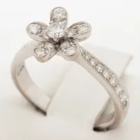 ヴァンクリーフ&アーペル ソクラテス ダイヤ リング 750(WG) 50