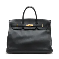 エルメス バーキン40 トリヨンクレマンス ブラック ゴールド金具