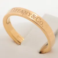 ティファニー フラットバンド リング 750(YG)