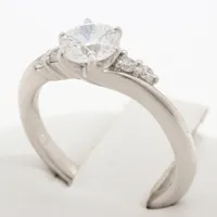 ラザール ダイヤ リング Pt950