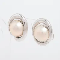 タサキ マベパール イヤリング SV