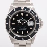 ロレックス サブマリーナ 16610 SS AT 黒文字盤