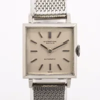 IWC SS AT シルバー文字盤