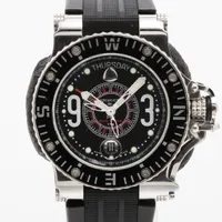 アクアノウティック キングクーダ SS×ラバー AT 黒文字盤