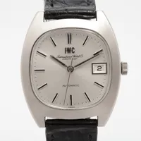 IWC オールドインター SS×革 AT アイスブルー文字盤 ＡＢランク