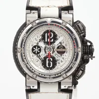 アクアノウティック キングクーダ SS×革×ラバー AT 白文字盤