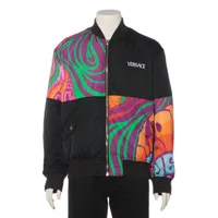 ヴェルサーチ ナイロン ジャケット 48 マルチカラー