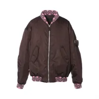 プラダ トライアングルロゴ ナイロン ジャケット 21AW ブラウン ＡＢランク