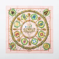エルメス カレ90 Emblemes de L'Europe ヨーロッパのエンブレム シルク