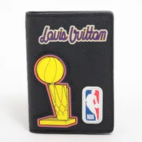 ヴィトン×NBA モノグラム･イディール LVXNBA オーガナイザー ドゥ ポッシュ M80615 レザー カードケース ノワール ＡＢランク