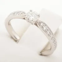 ティファニー ハーモニー ハーフサークル ダイヤ リング Pt950 H