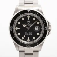 チュードル ミニサブ 73090 SS AT 黒文字盤