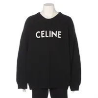 セリーヌ ウール ニット XXL ブラック