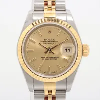 ロレックス デイトジャスト 79173 SS×YG AT シャンパン文字盤