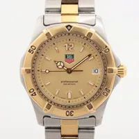 タグホイヤー プロフェッショナル WK1121 SS×GP QZ シャンパン文字盤 Ｂランク