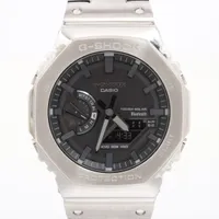 カシオ Gショック GM-B2100 SS ソーラー 黒文字盤