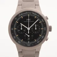 IWC GSTクロノグラフ IW372701 TI QZ 黒文字盤 ＡＢランク