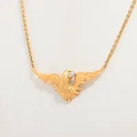 カレライカレラ ダイヤ ネックレス 750(YG)