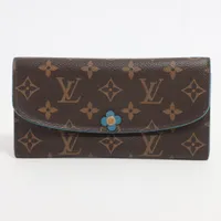 ヴィトン モノグラム ポルトフォイユ・エミリー M60136 財布 ルージュ