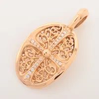 クロムハーツ クラシックオーバル 22k ペンダントトップ