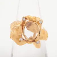 カレライカレラ ダイヤ リング 750(YG)