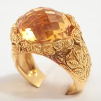 カレライカレラ 色石 リング 750(YG)