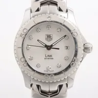 タグホイヤー リンク SS QZ シェル文字盤