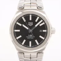 タグホイヤー リンク WBC2110 SS AT 黒文字盤
