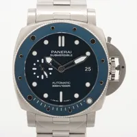 パネライ サブマーシブル PAM02068 SS AT 青文字盤